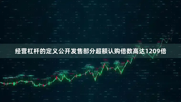经营杠杆的定义公开发售部分超额认购倍数高达1209倍