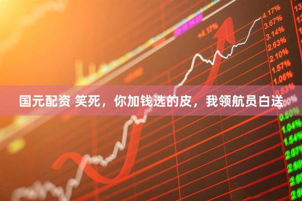 国元配资 笑死，你加钱选的皮，我领航员白送